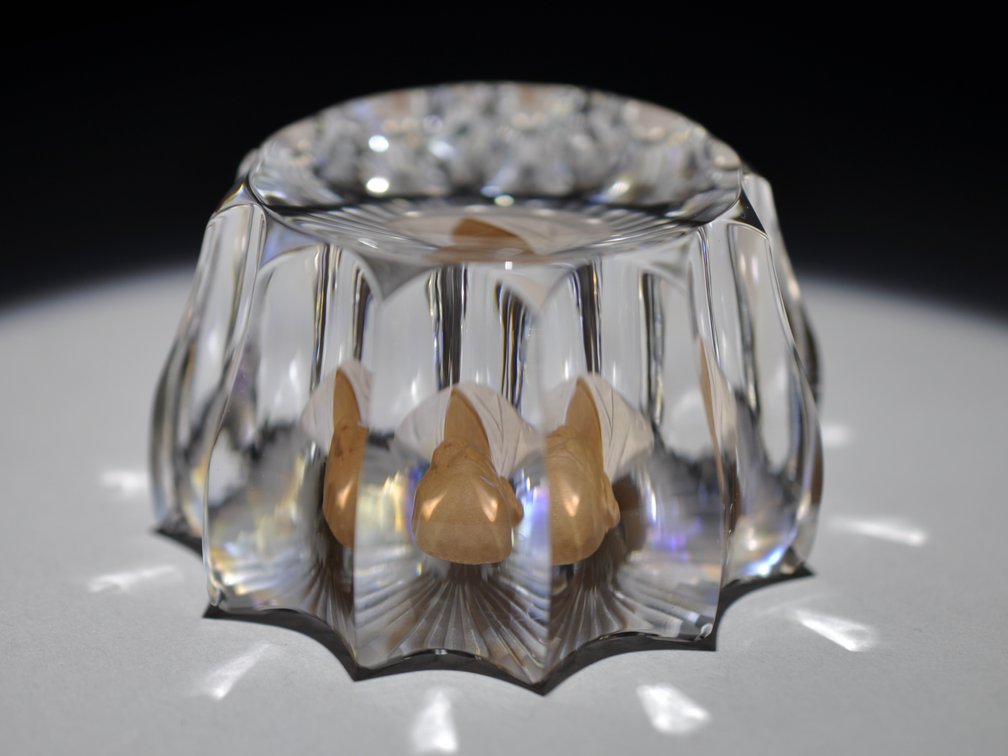 Cristal d'Albret Gandhi Cameo Paperweight
