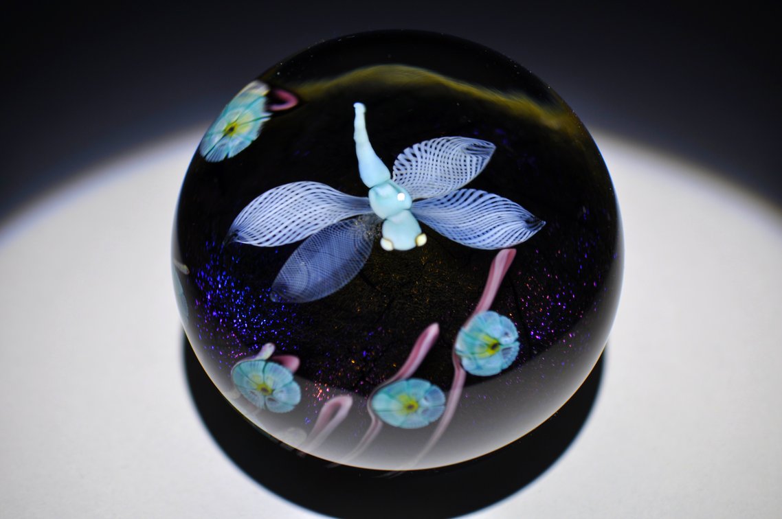 Orient & Flume 1978 Dragonfly Paperweight
