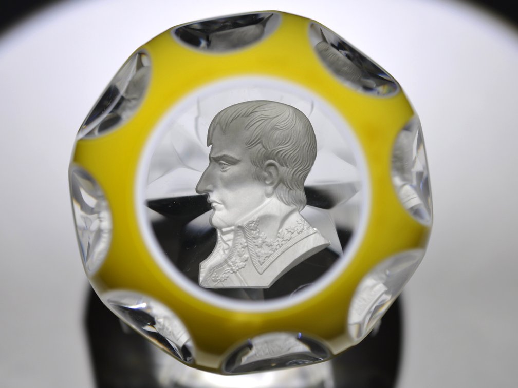 Baccarat Napoleon Sulphide Cameo
