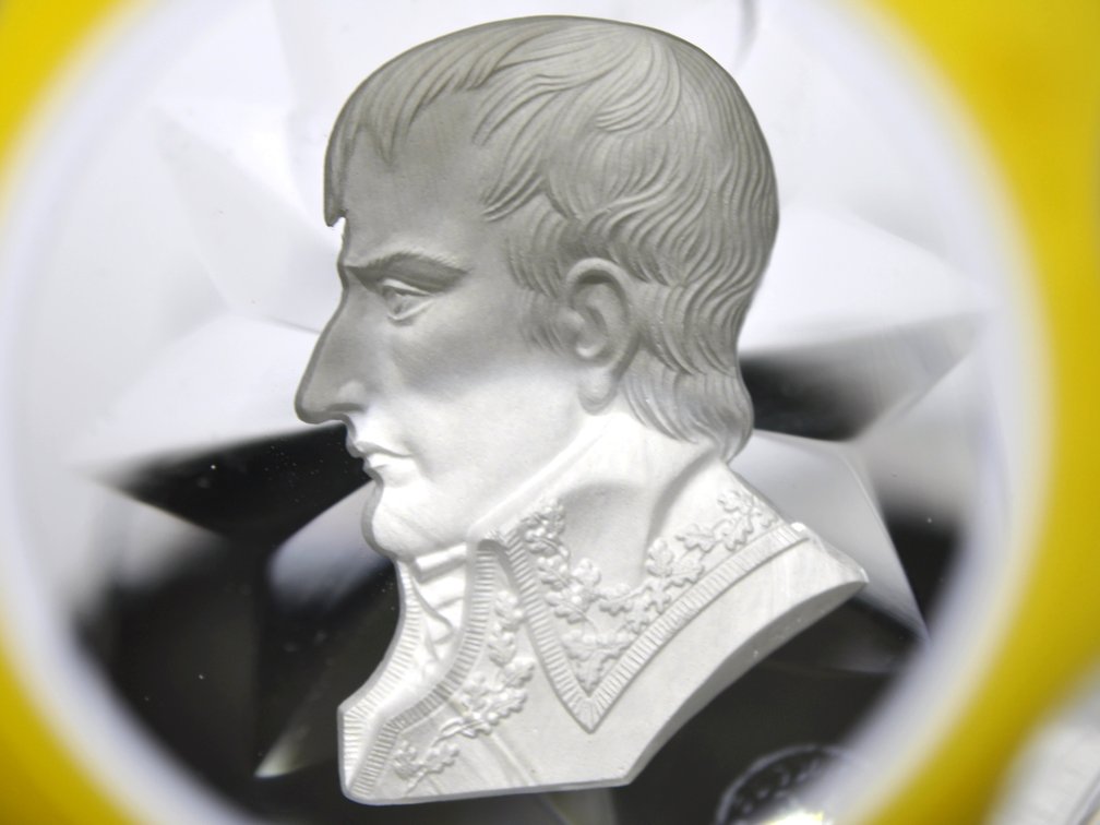 Baccarat Napoleon Sulphide Cameo