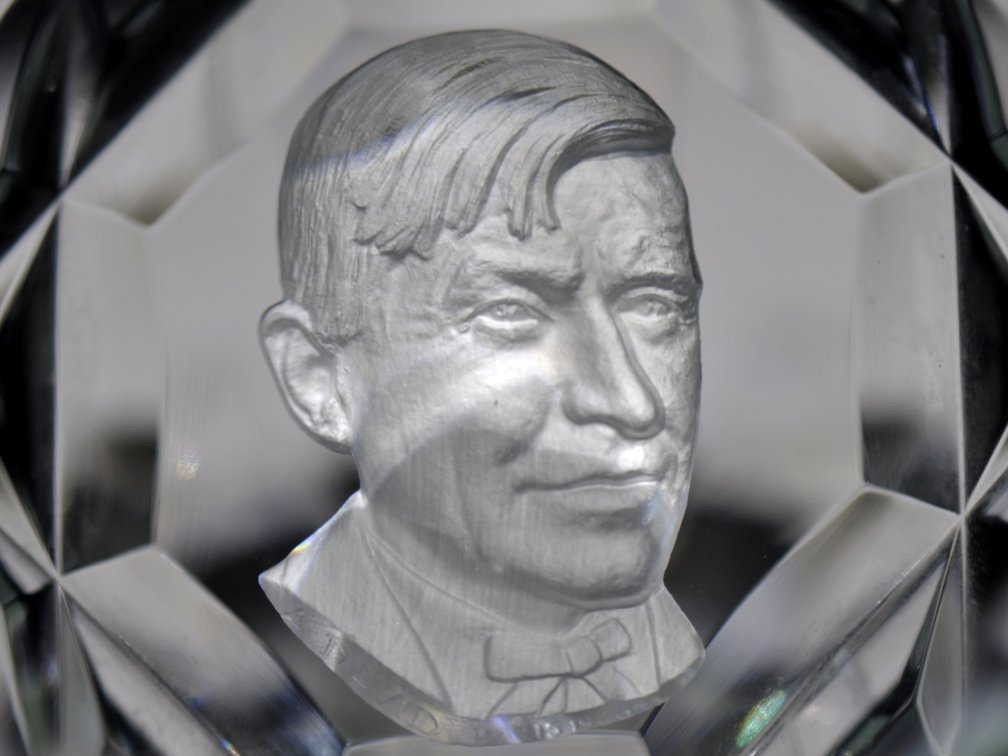 Baccarat Will Rogers Cameo