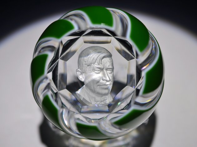Baccarat Will Rogers Cameo