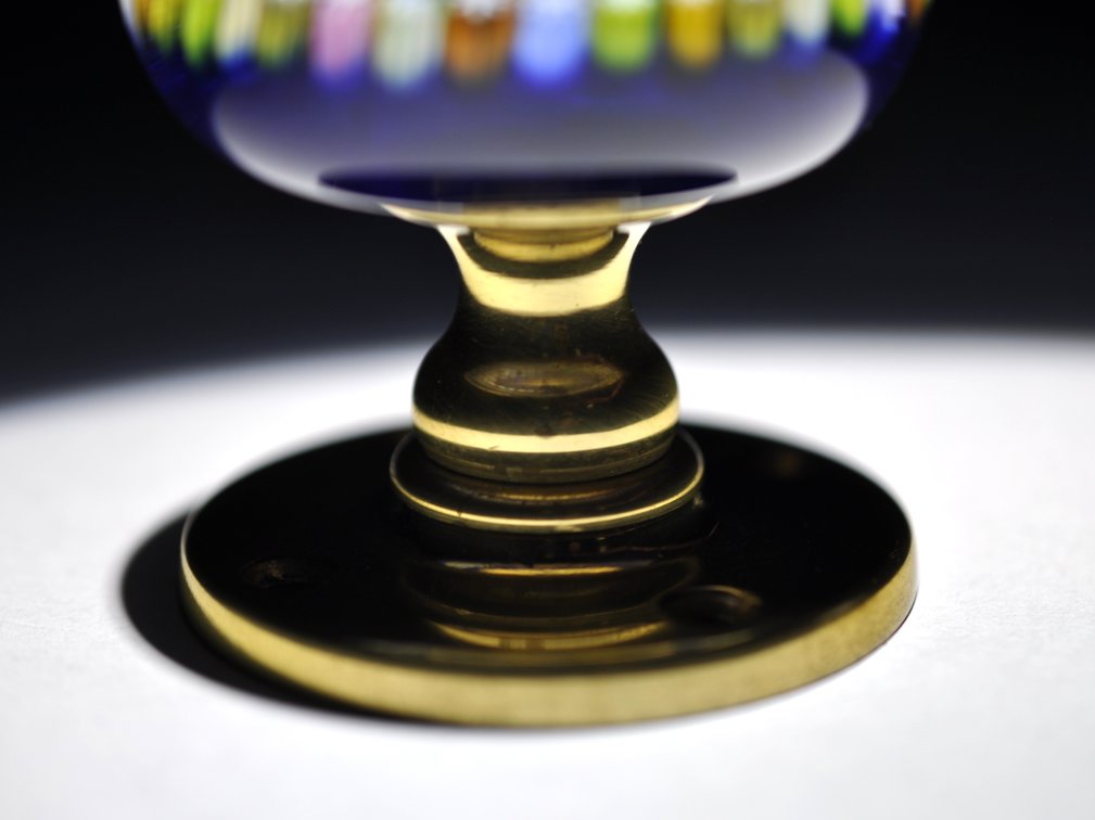 Perthshire Millefiori Glass Doorknob