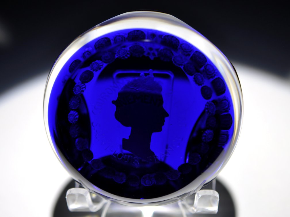 St. Louis 1953 Sulphide Paperweight