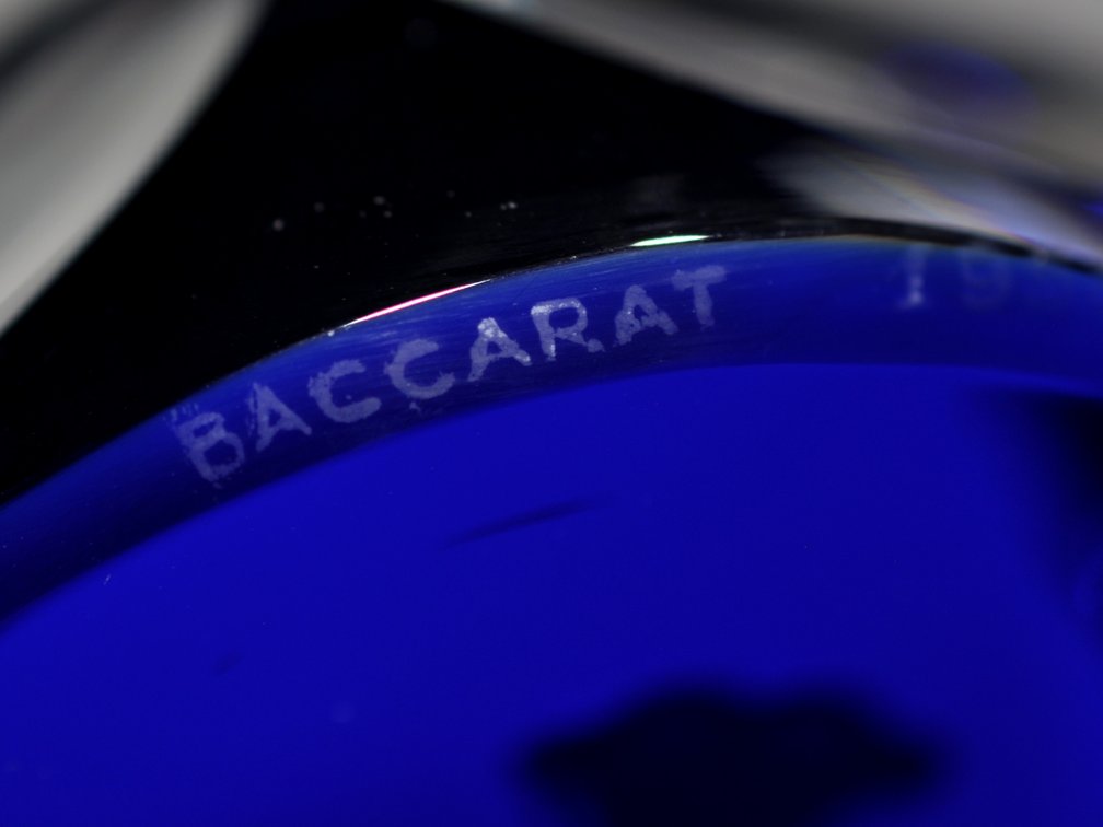 Baccarat 1958 Sulphide Paperweight