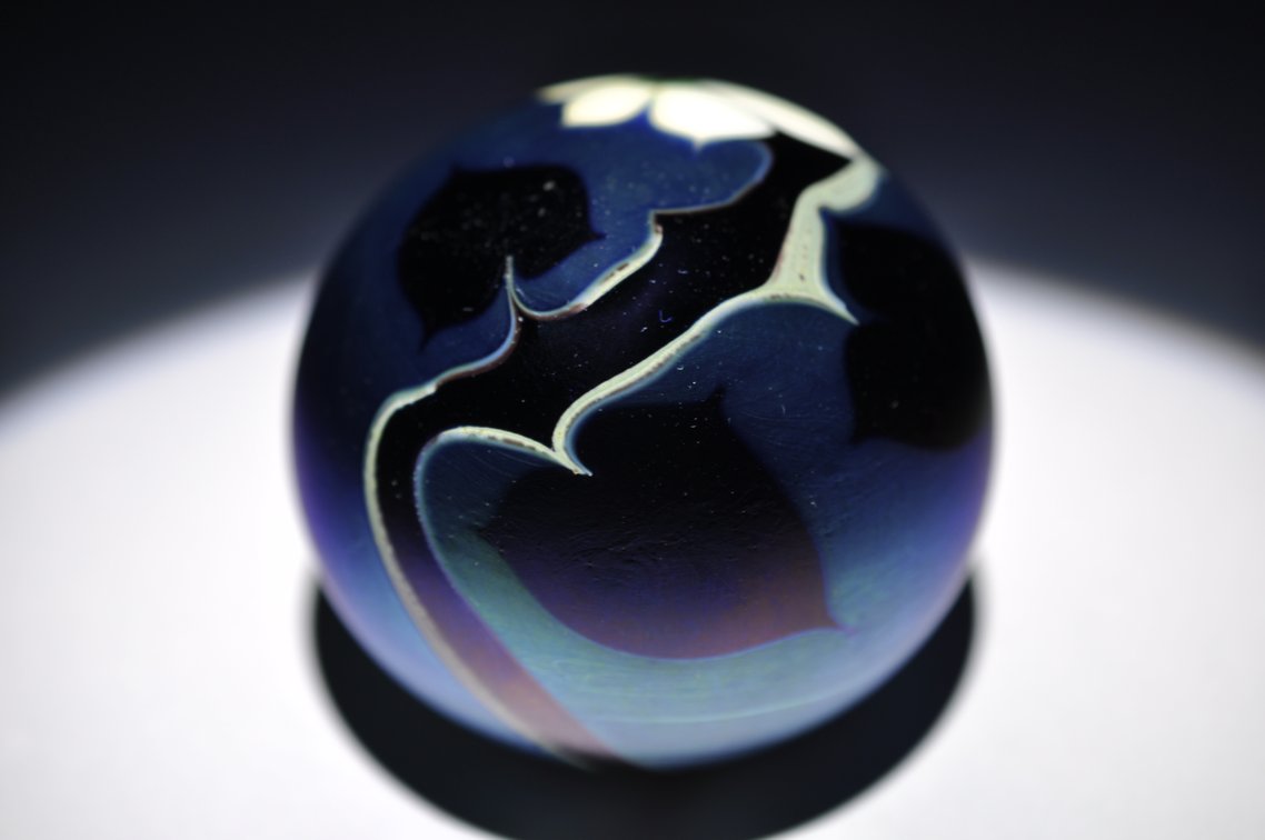 Orient & Flume 1976 Matte Floral Paperweight