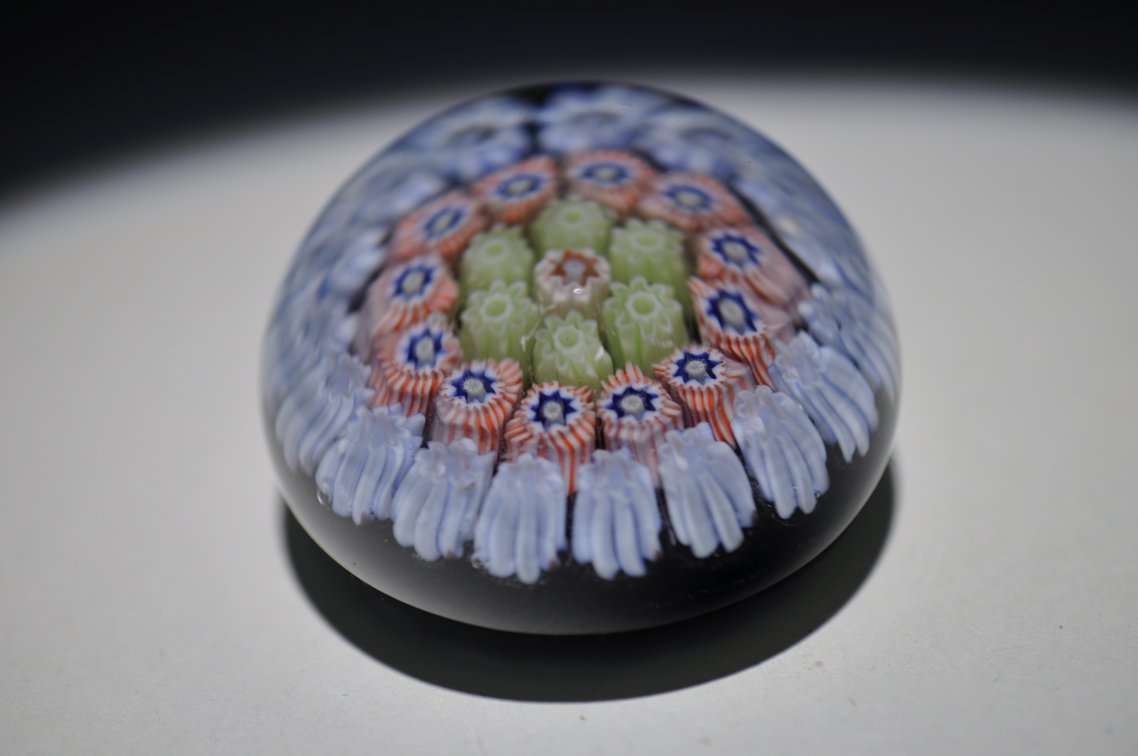 Miniature Millefiori Paperweight