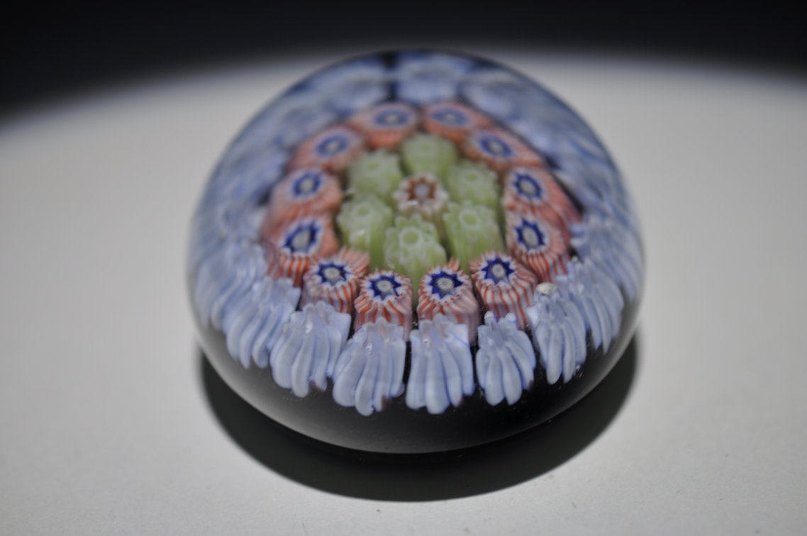 Miniature Millefiori Paperweight