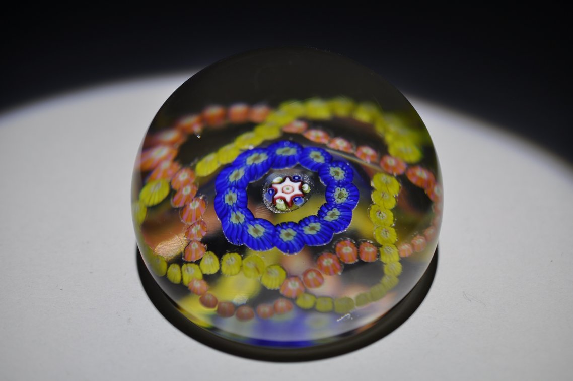 Antique Baccarat Interlaced Trefoil