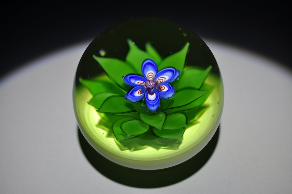 1980 Perthshire Lampwork Flower