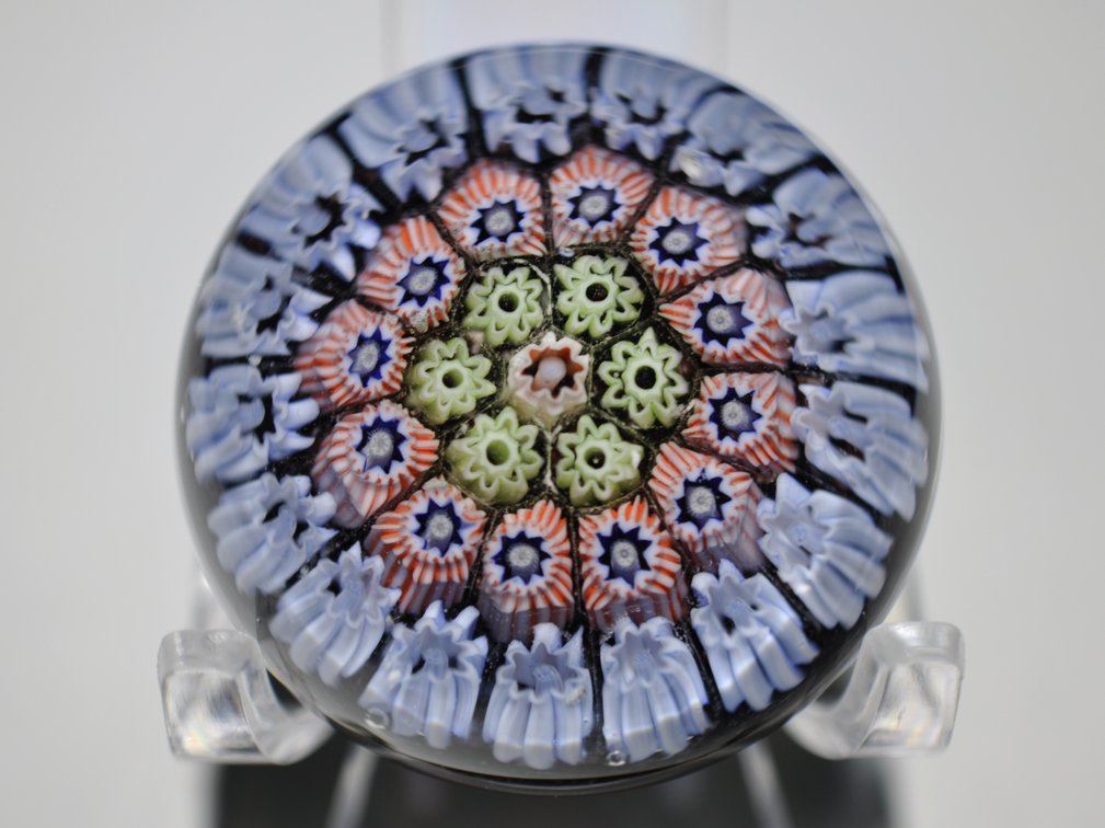 Miniature Millefiori Paperweight