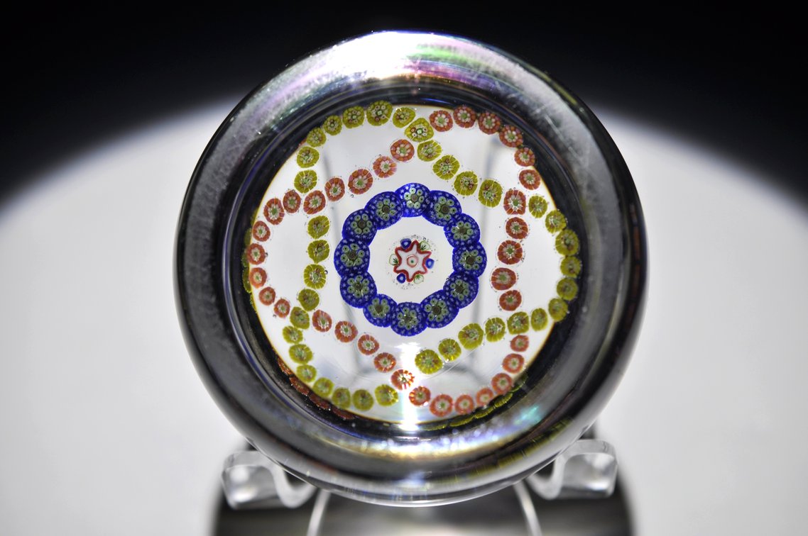 Antique Baccarat Interlaced Trefoil