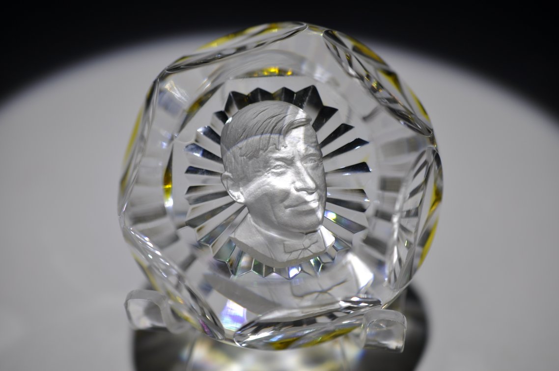Baccarat 1984 Will Rodgers Sulphide