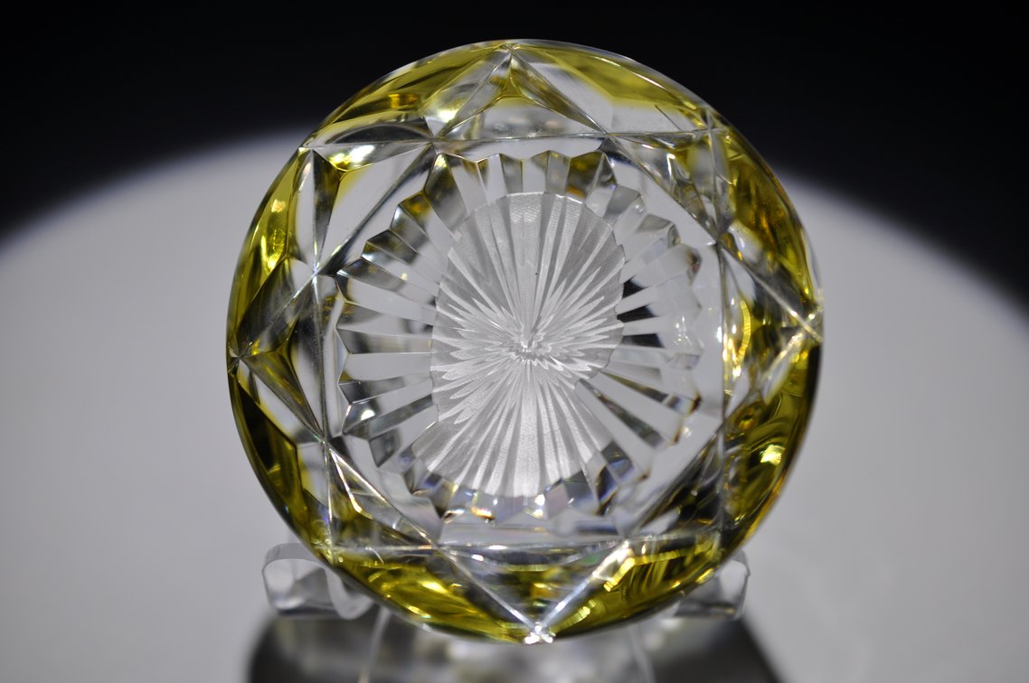 Baccarat 1984 Will Rodgers Sulphide