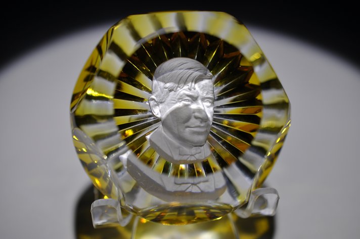 Baccarat 1984 Will Rodgers Sulphide