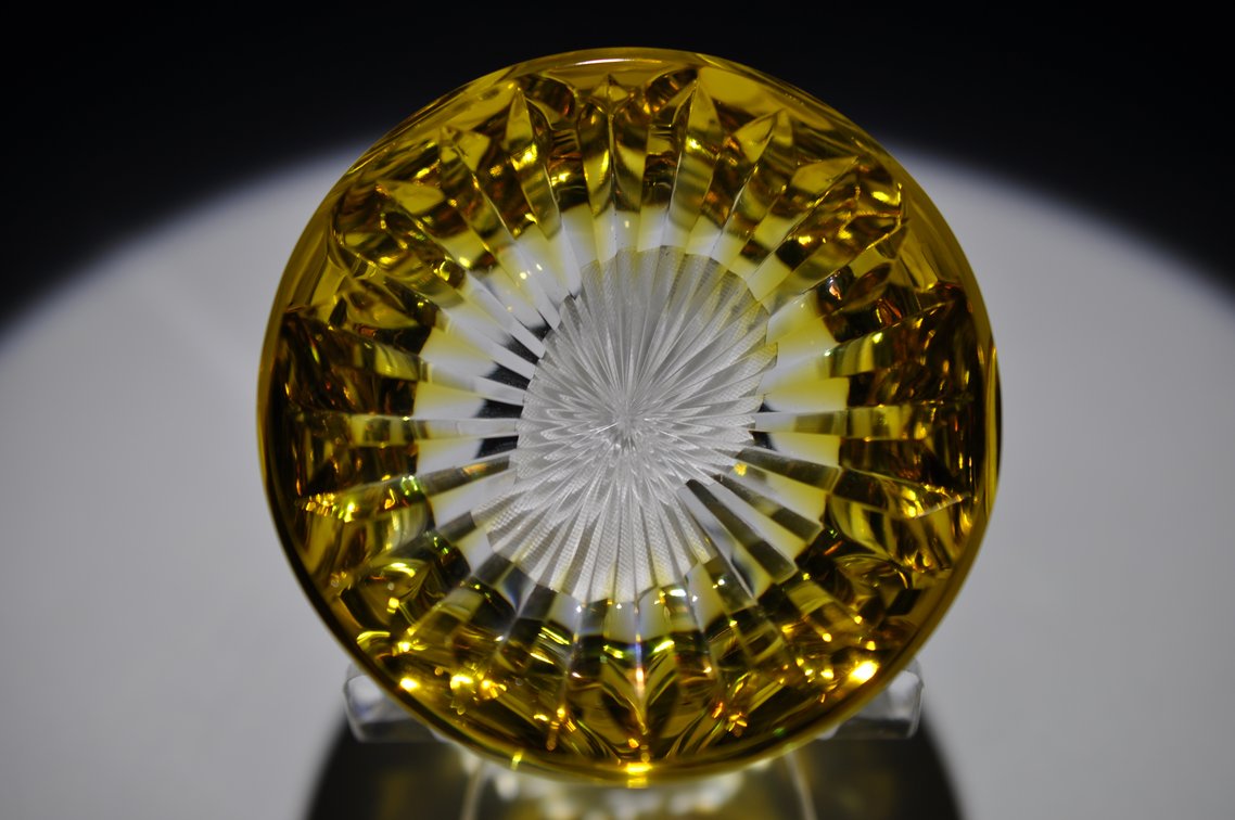 Baccarat 1984 Will Rodgers Sulphide