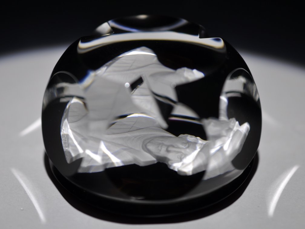 Baccarat 1955 Martin Luther Sulphide