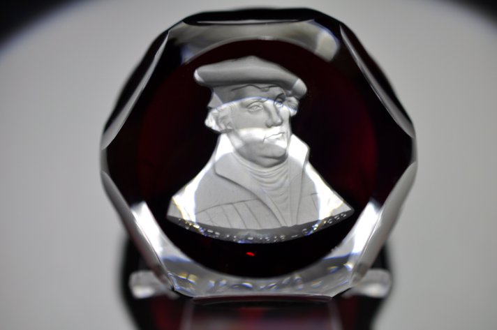 Baccarat 1957 Martin Luther Sulphide