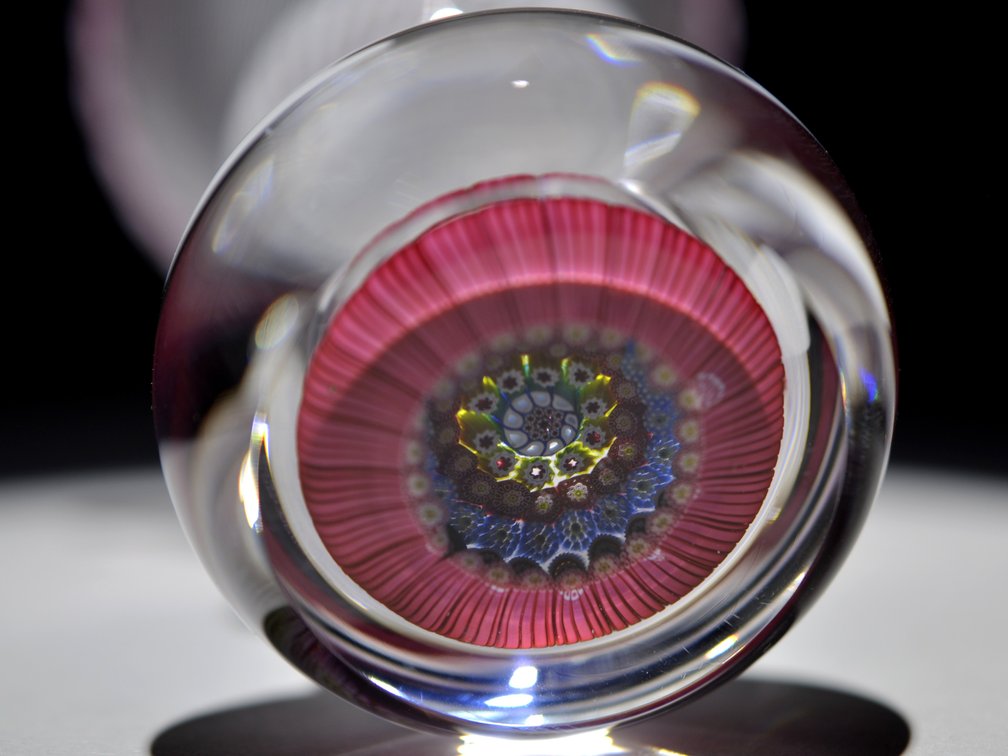 St Louis 1973 Millefiori Penholder Vase