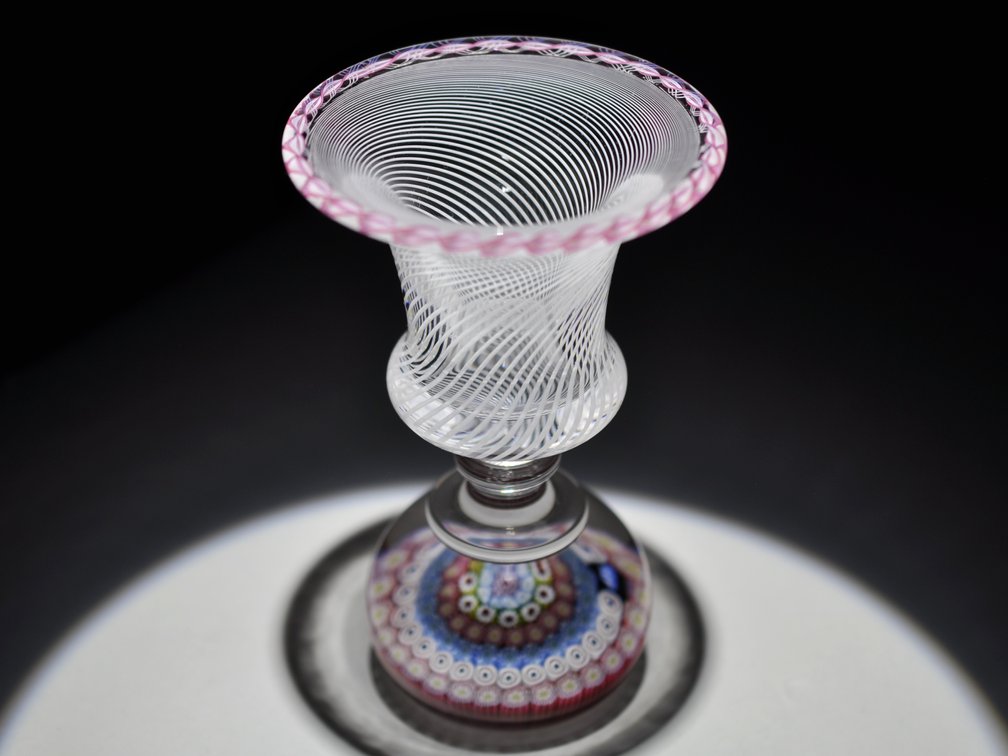 St Louis 1973 Millefiori Penholder Vase