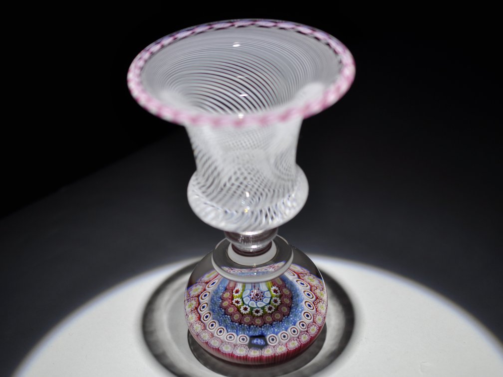 St Louis 1973 Millefiori Penholder Vase