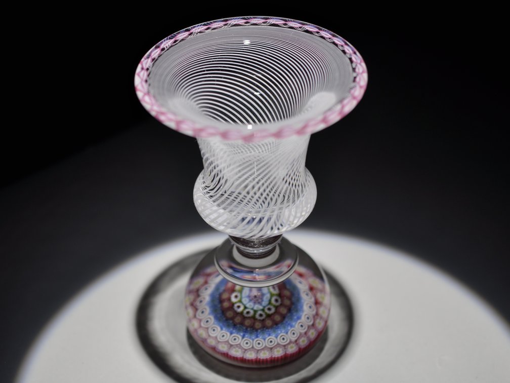 St Louis 1973 Millefiori Penholder Vase
