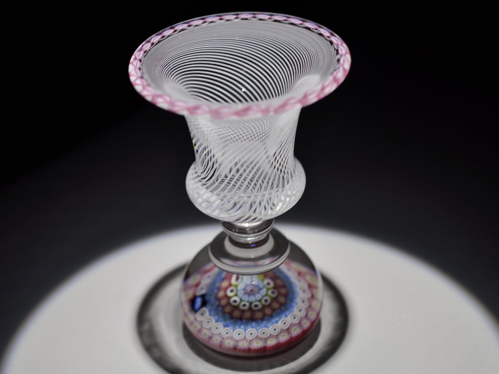 St Louis 1973 Millefiori Penholder Vase