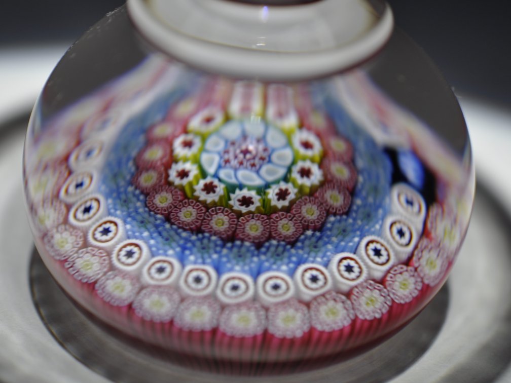 St Louis 1973 Millefiori Penholder Vase