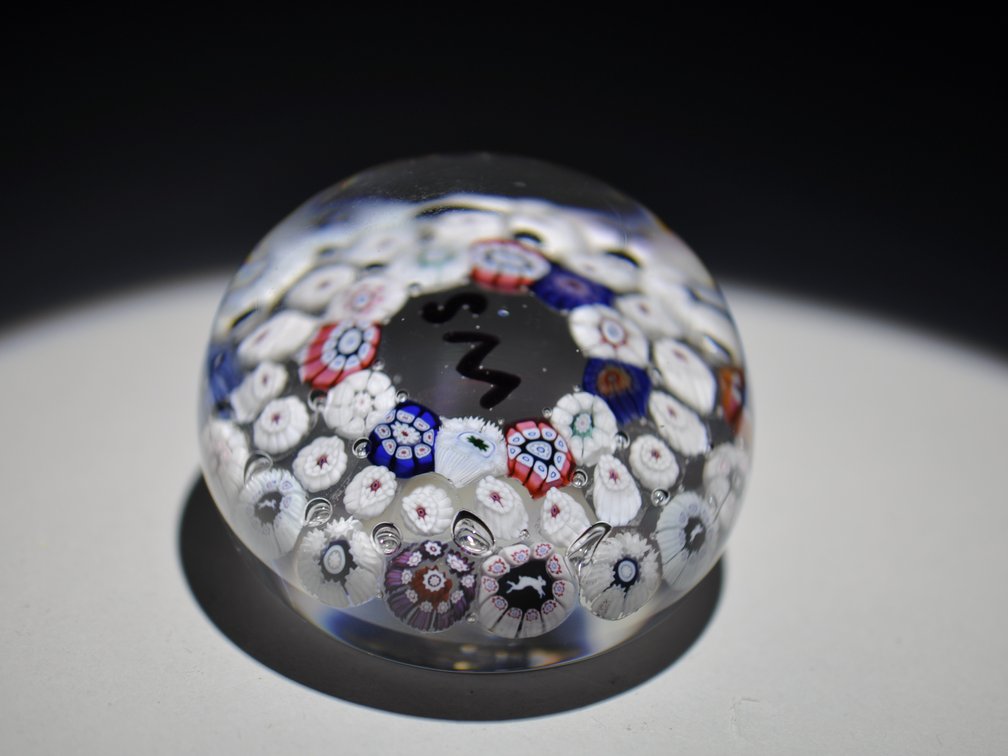 Antique New England Glass Millefiori