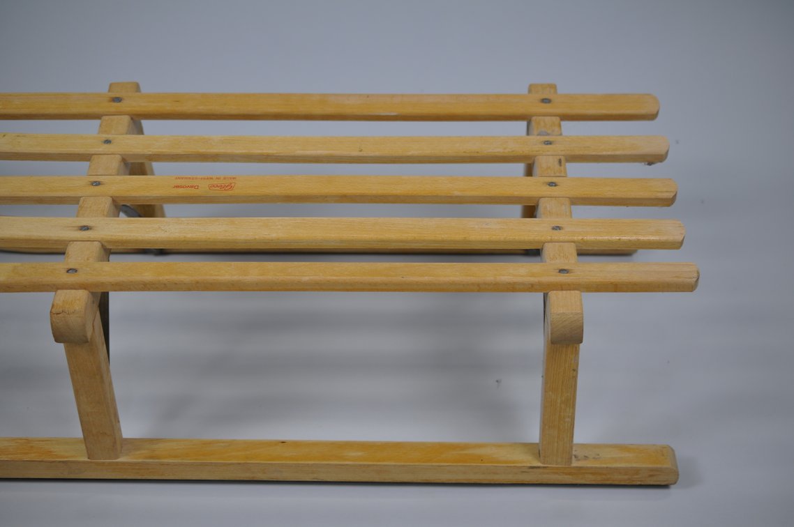 West-German Gloco Wooden Sled