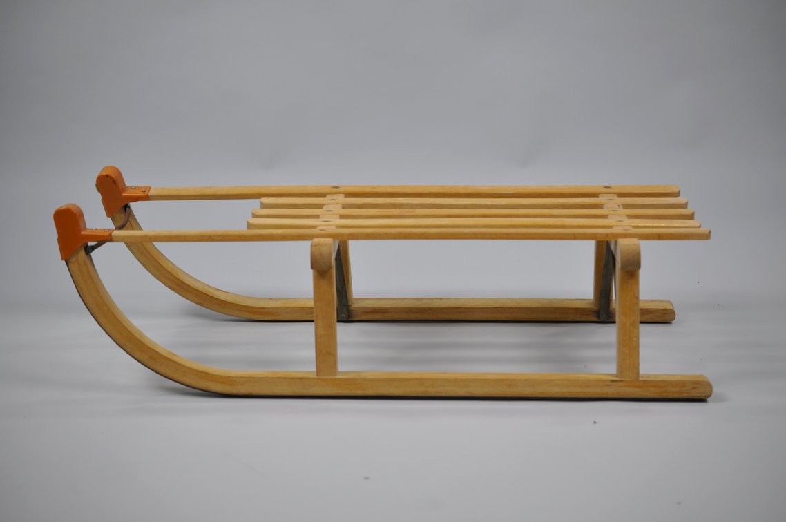 West-German Gloco Wooden Sled