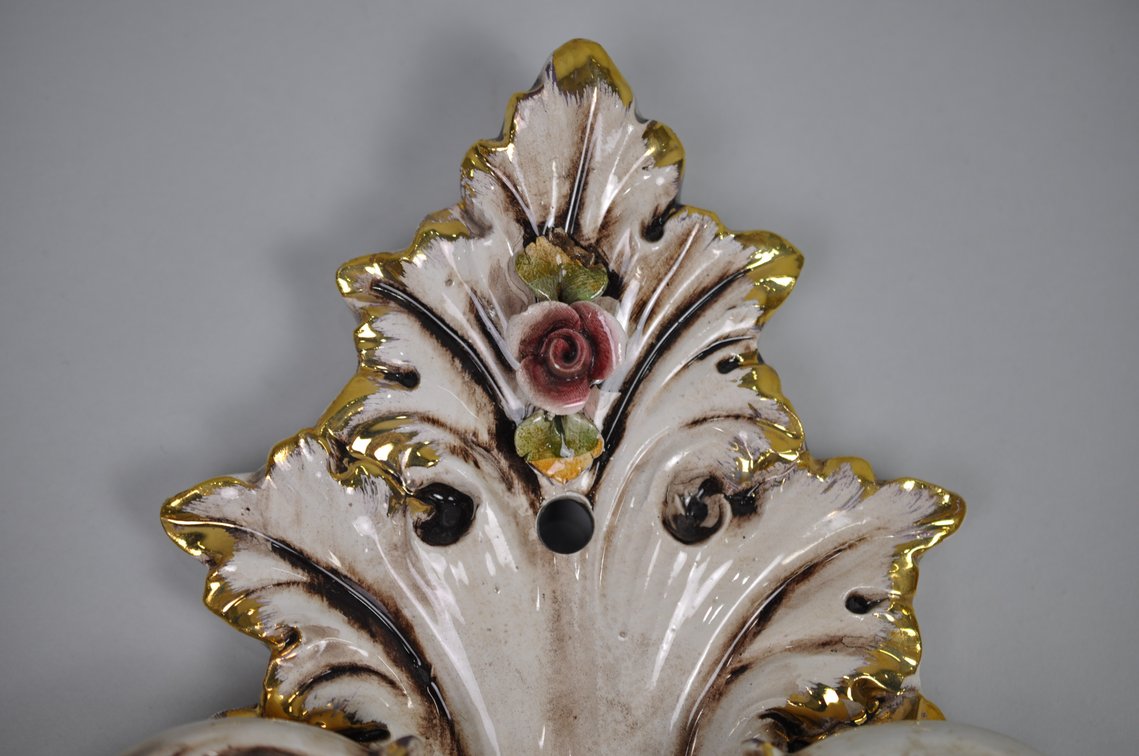 Capodimonte Sconces Five Arm Set, photo 9 of 25