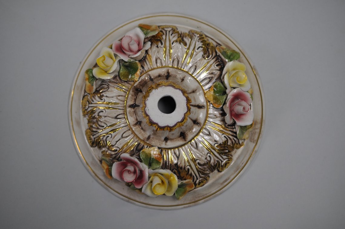 Capodimonte Chandelier w/ Porcelain Strap, photo 6 of 34