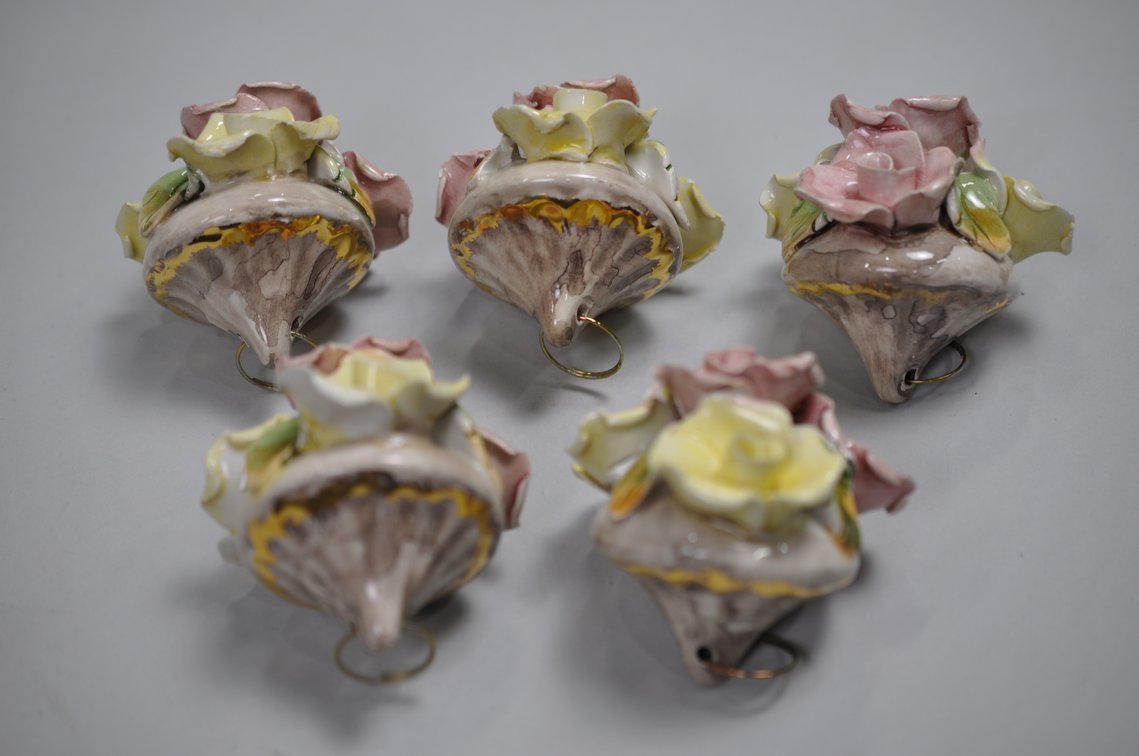 Capodimonte Chandelier w/ Porcelain Strap, photo 21 of 34