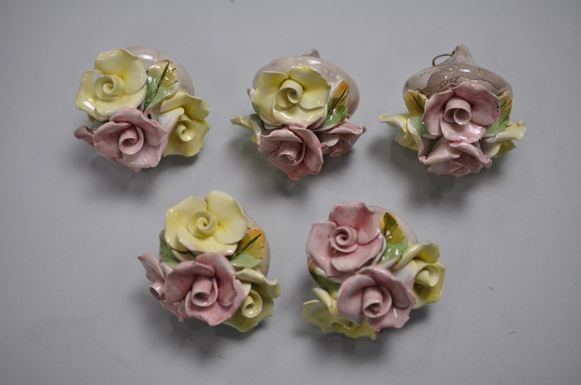Capodimonte Chandelier w/ Porcelain Strap, photo 20 of 34