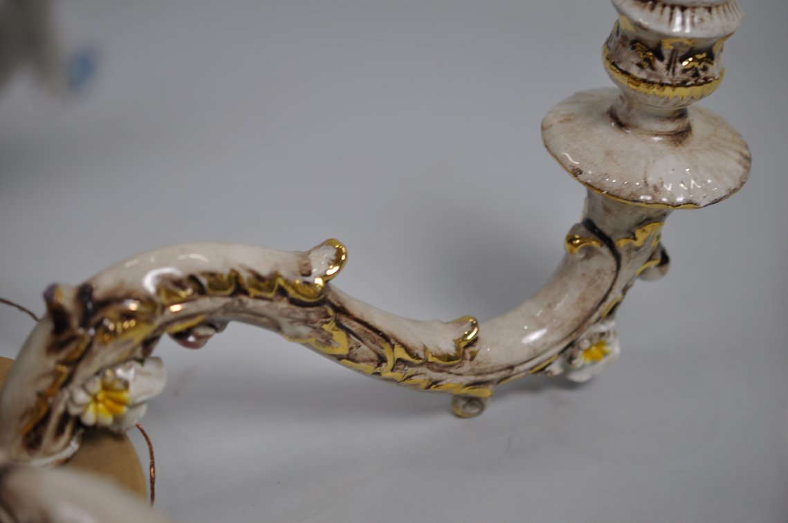 Capodimonte Chandelier w/ Porcelain Strap, photo 27 of 34