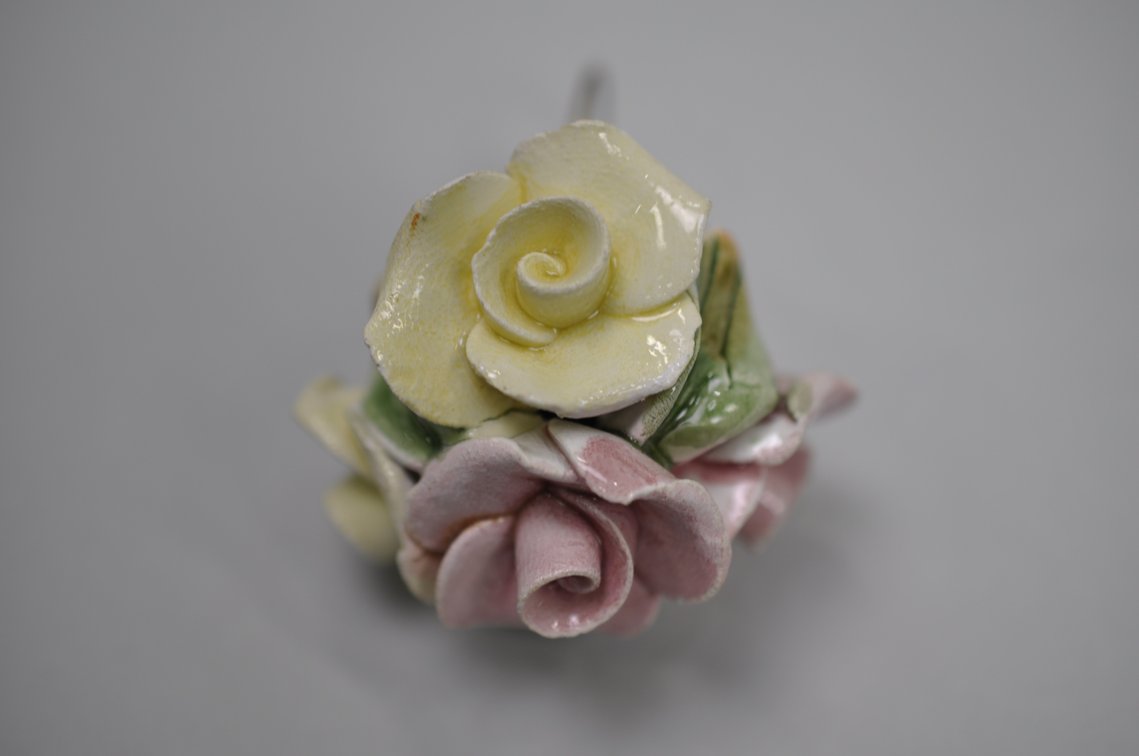 Capodimonte Sconces Three Arm Set
