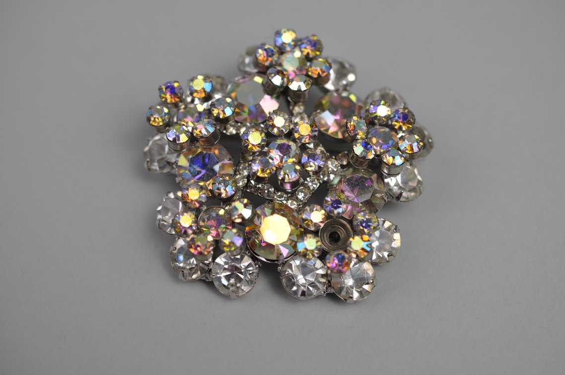Rhinestone Jewelry Earrings & Brooches
