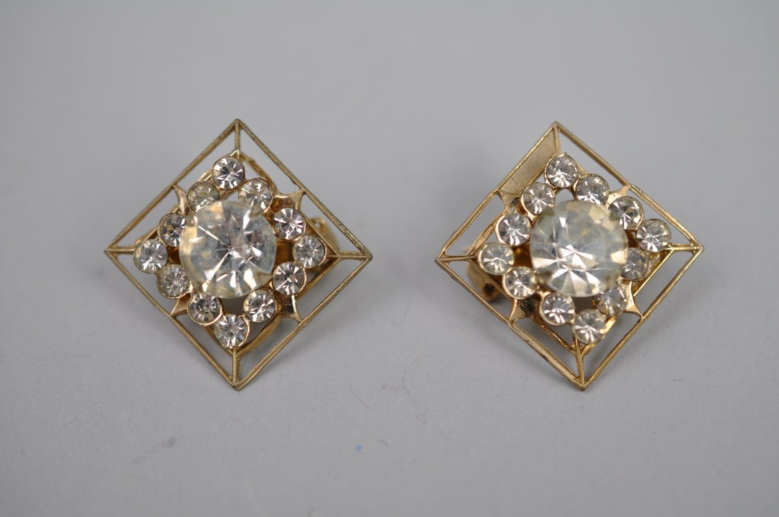 Rhinestone Jewelry Earrings & Brooches, photo 31 of 36
