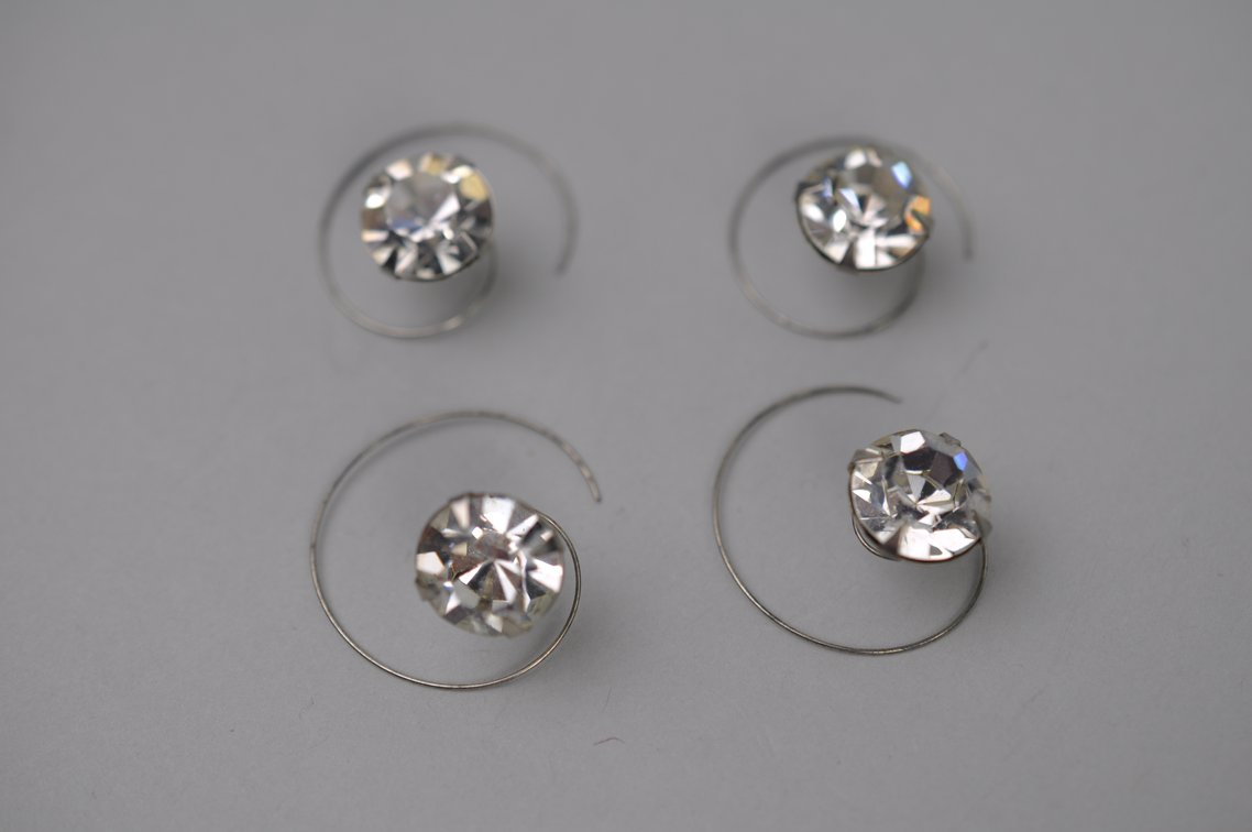 Rhinestone Jewelry Earrings & Brooches, photo 36 of 36