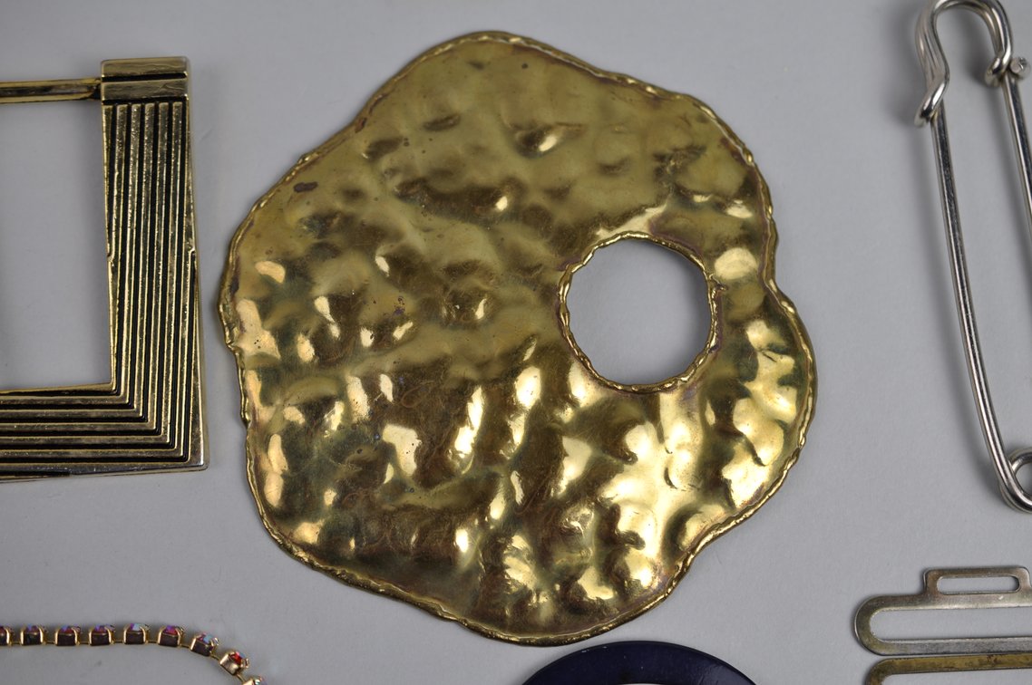 Mother of Pearl Shell Metal Buttons Buckles Accessories, photo 18 of 25