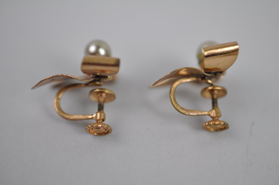Gold Tone Faux Pearl Jewelry, photo 10 of 18