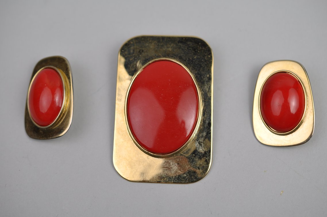 Costume Jewelry Red Black, photo 15 of 23