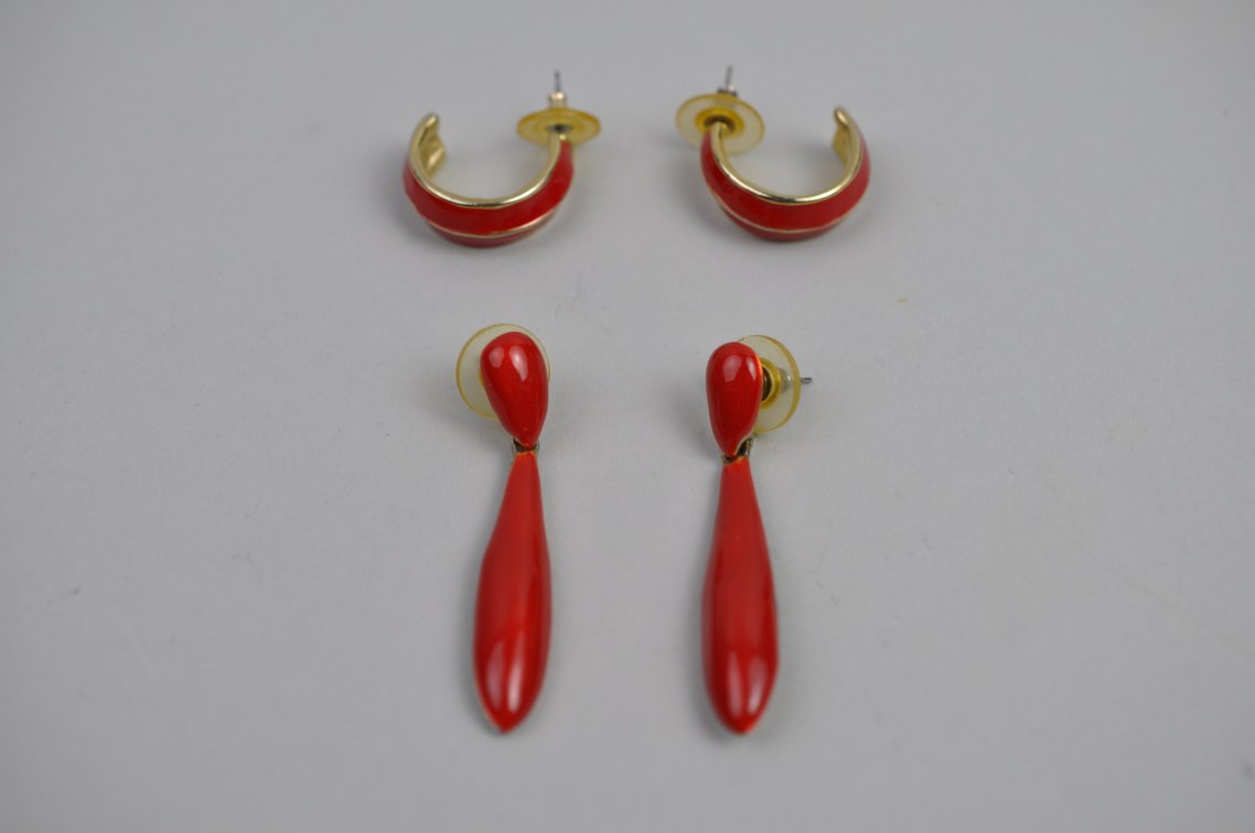 Costume Jewelry Red Black, photo 20 of 23