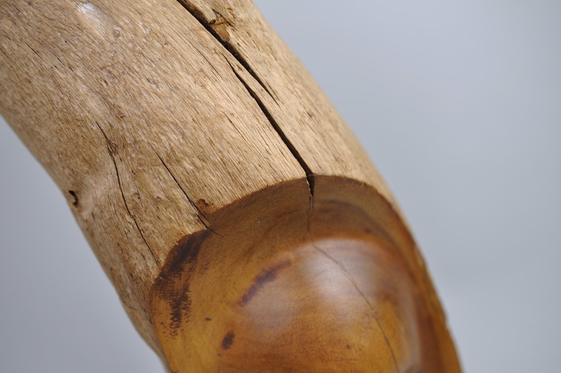 Signed Madame Pele Wooden Sculpture, photo 5 of 15