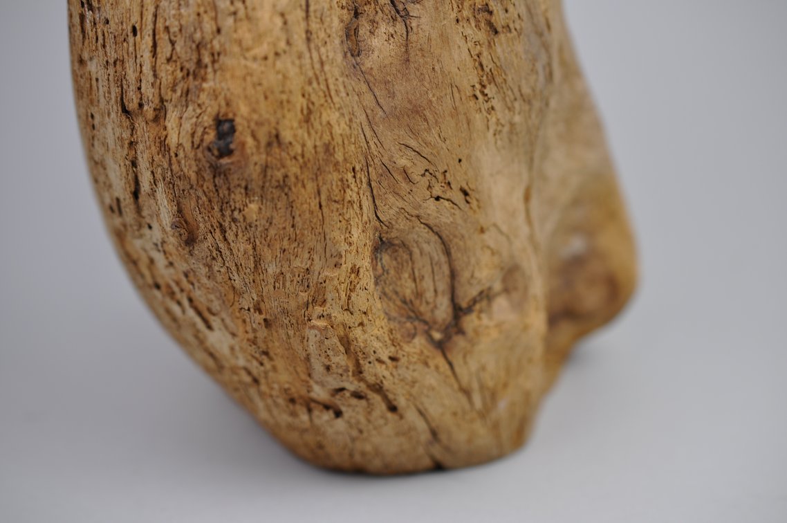 Signed Madame Pele Wooden Sculpture, photo 9 of 15