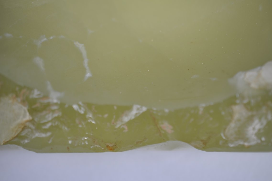 Serpentine Hand-carved Ashtray, photo 3 of 9