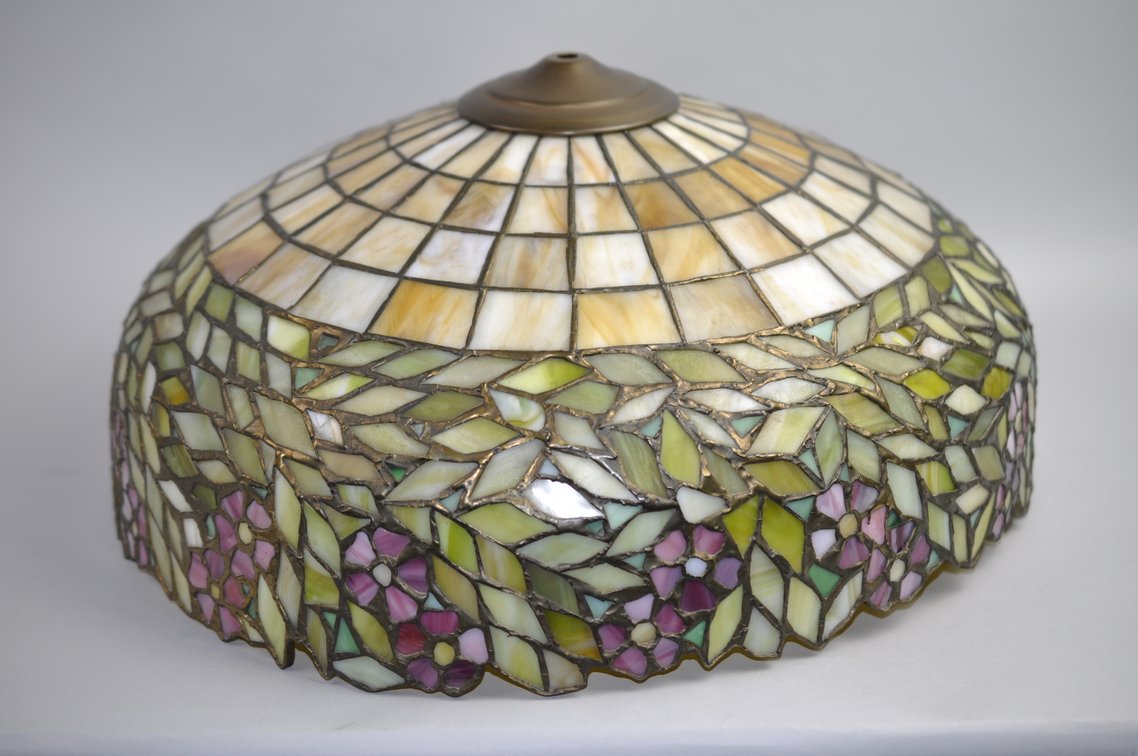 Tiffany-Style Cherry Blossom Table Lamp, photo 12 of 33