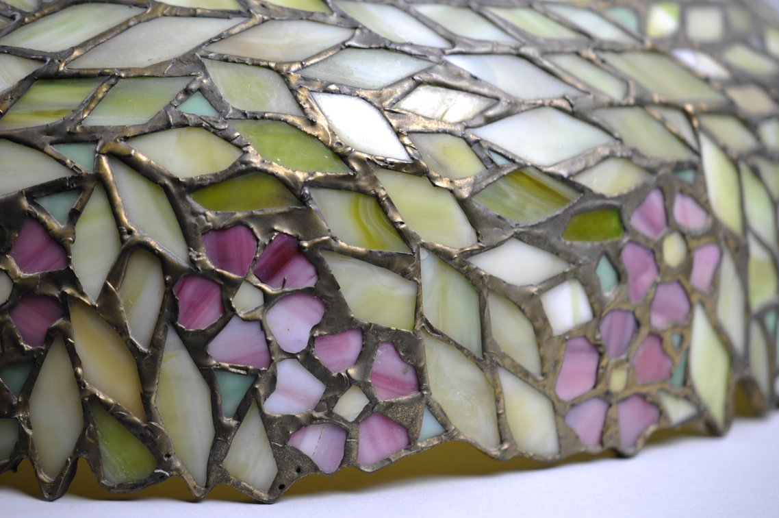 Tiffany-Style Cherry Blossom Table Lamp, photo 14 of 33