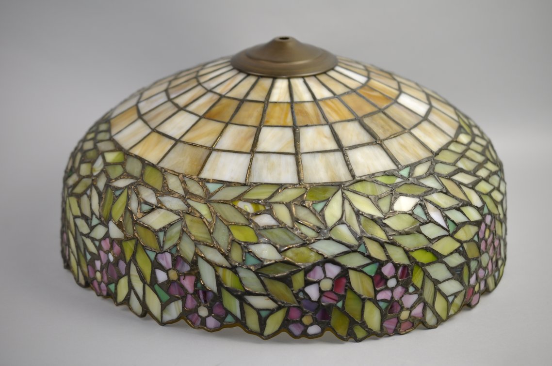 Tiffany-Style Cherry Blossom Table Lamp, photo 17 of 33